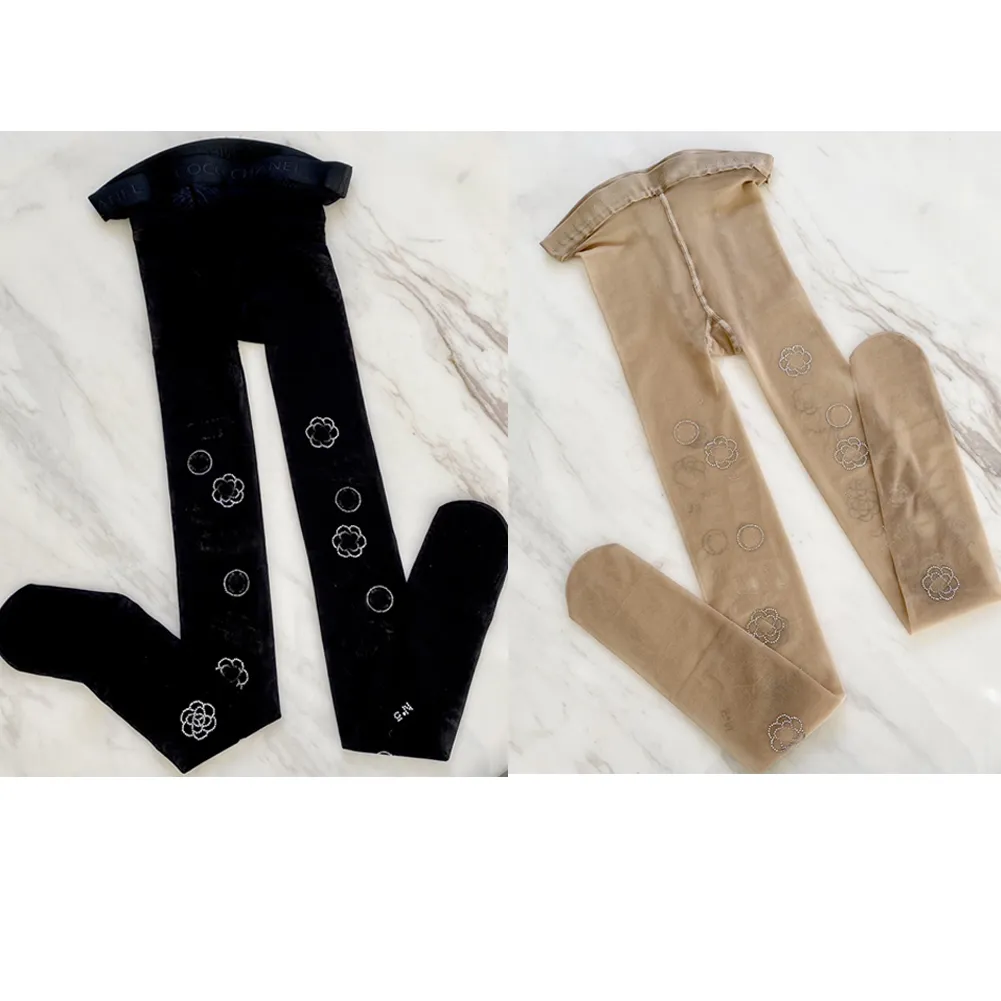 Mode Nieuwe Luxe Bodems Sexy Strakke Kousen Voor Dames Legging Pantyhose Woman Brief Printed Socking Pantyhoses