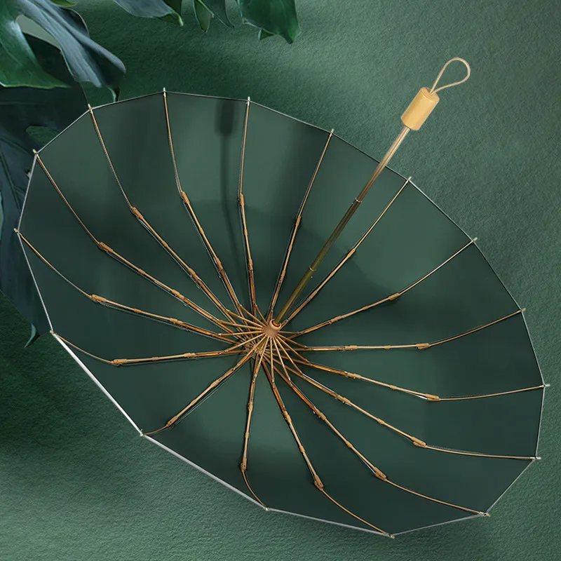 Titanium 16K Folding Umbrella Super Strong Windproof & UPF50