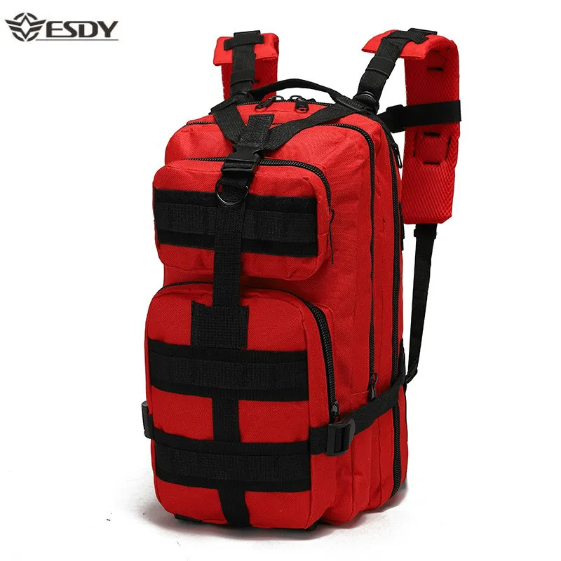 Tactical Plecak 25-30L Męskie wędrówki Trekking Podróży Plecak Wojsko Plecak Odkryty Sport Wspinaczka Kobiet Torba