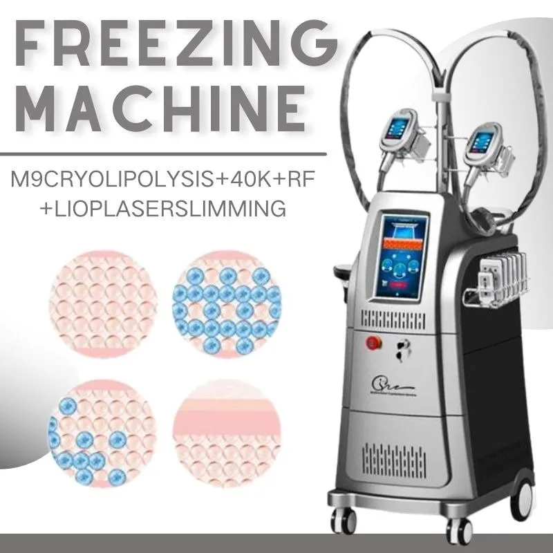 Slimming Machine Beauty Salon 4 Handpiece Freeze Fat Criolipolisis Weight Fat Loss Crylipolysis Body Belly Cell Instrument Equipment