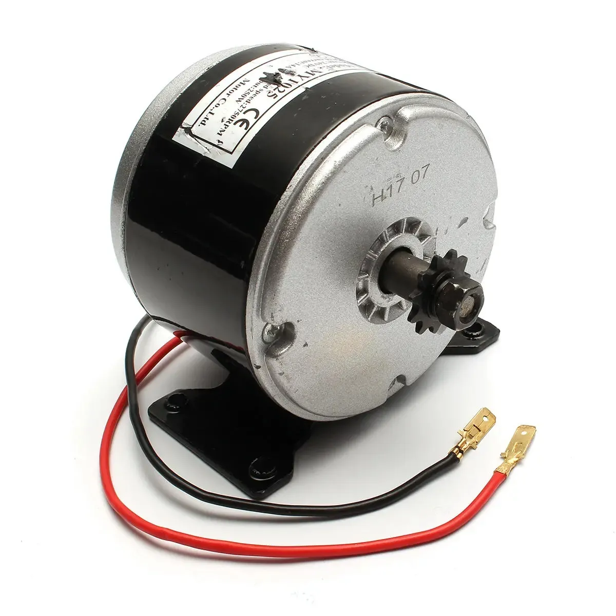 24V 200W 2750 RPM Electric Brushed Bike Scooter Motor Clockwise 2 Wire ZY MY 1016