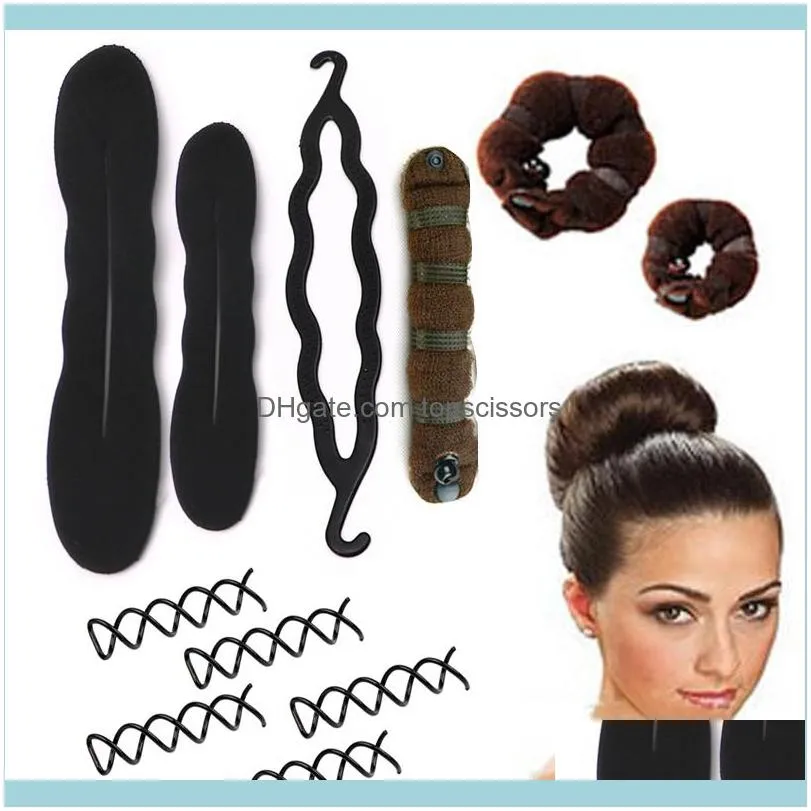 Hair Accessories Twist Styling Clip Stick Bun Maker DIY Braiding Tools Clips Braider Hairstyle Multi-style1