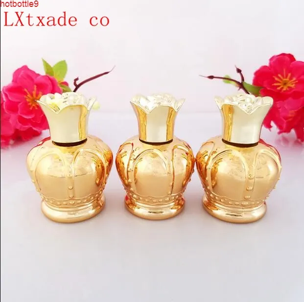 Gratis verzending 30ml lege gouden glazen tattoo pigmenten verpakking fles nieuwe stijl hoogwaardige parfum parfum etherische olie flessenhigh qualtity