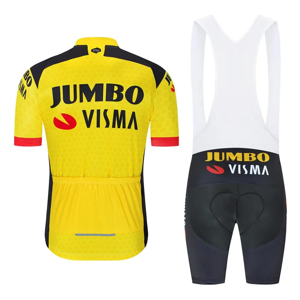 2022 Jumbo Visma Jersey.  Official Pro Cycling Jerseys