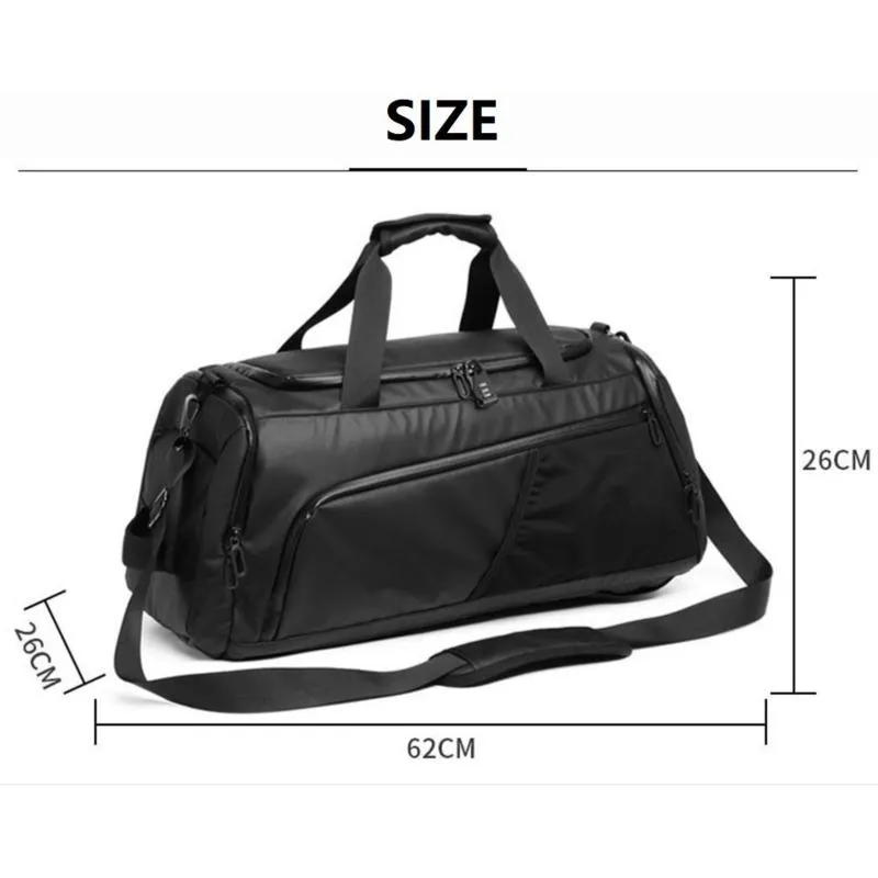 売上価格 男性ジムバッグ大容量トレーニングフィットネストレーニングスポーツバックパックドライウェットヨガバッグ靴のポーチと旅行旅行 多数取りそろえる Acelerando Com Ec