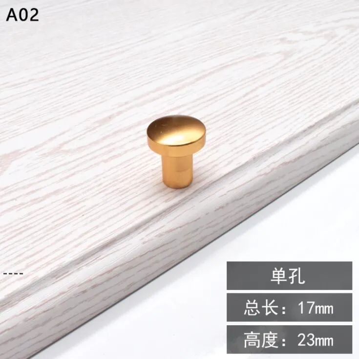 NEWknob solid brass handles for furniture wardrobe cabinet doors Kitchen Drawer Pull Handle with screws RRE12071