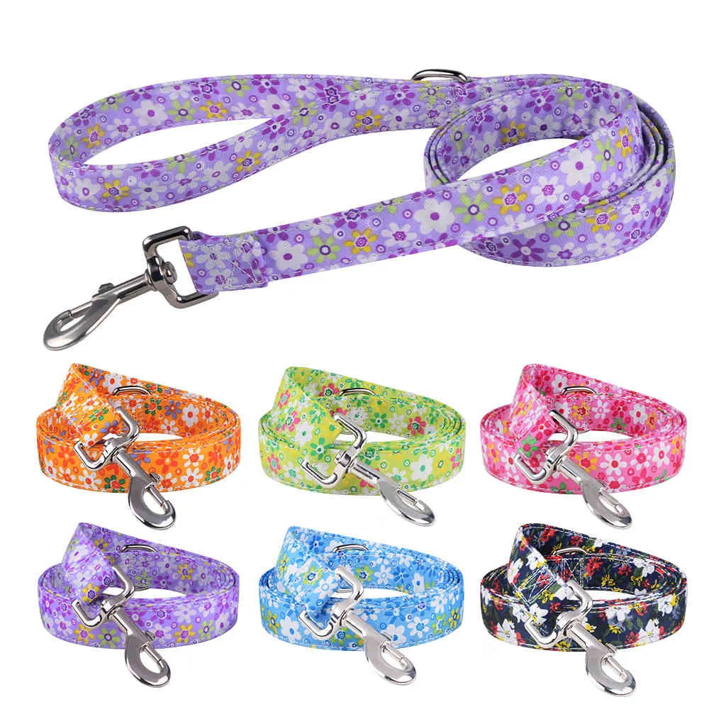 Personalized Adjustable Nylon Sakura Custom Engraved Name Puppy Small