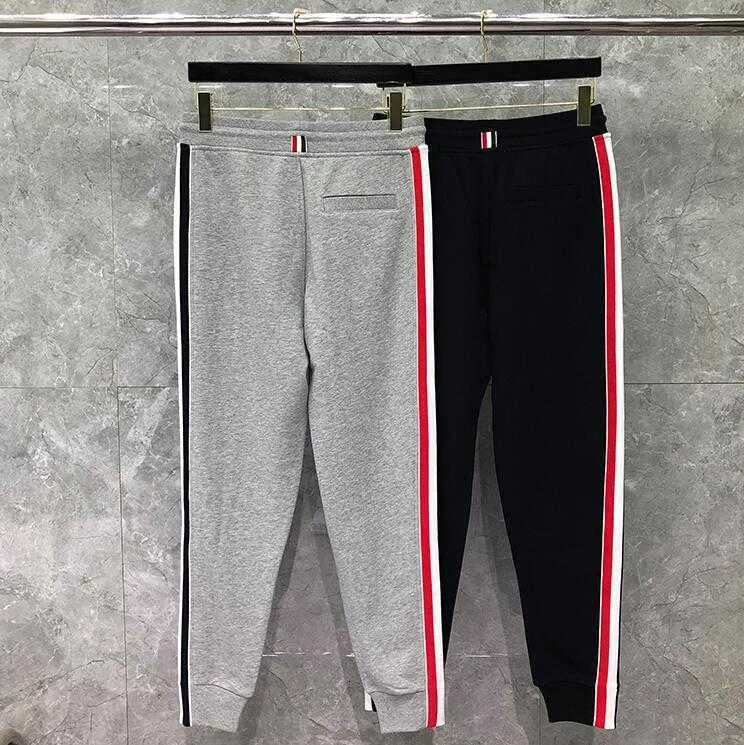 Bmw正規純正品 メンズパンツtbブランドと女性のスウェットパンツ パネル 春 21年のカジュアルストライプの綿 30 Offrgl Pelangi Sch Id