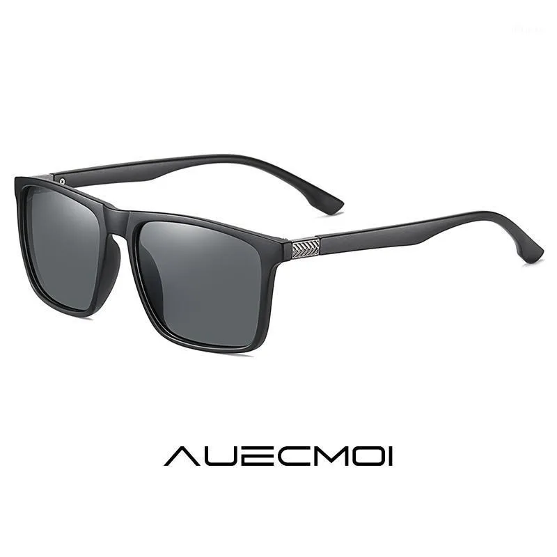 Gafas de sol Classic Fashion Square Polarized Men Vintage Designer Eyewear Driving Pesca Travel Gafas de sol UV400