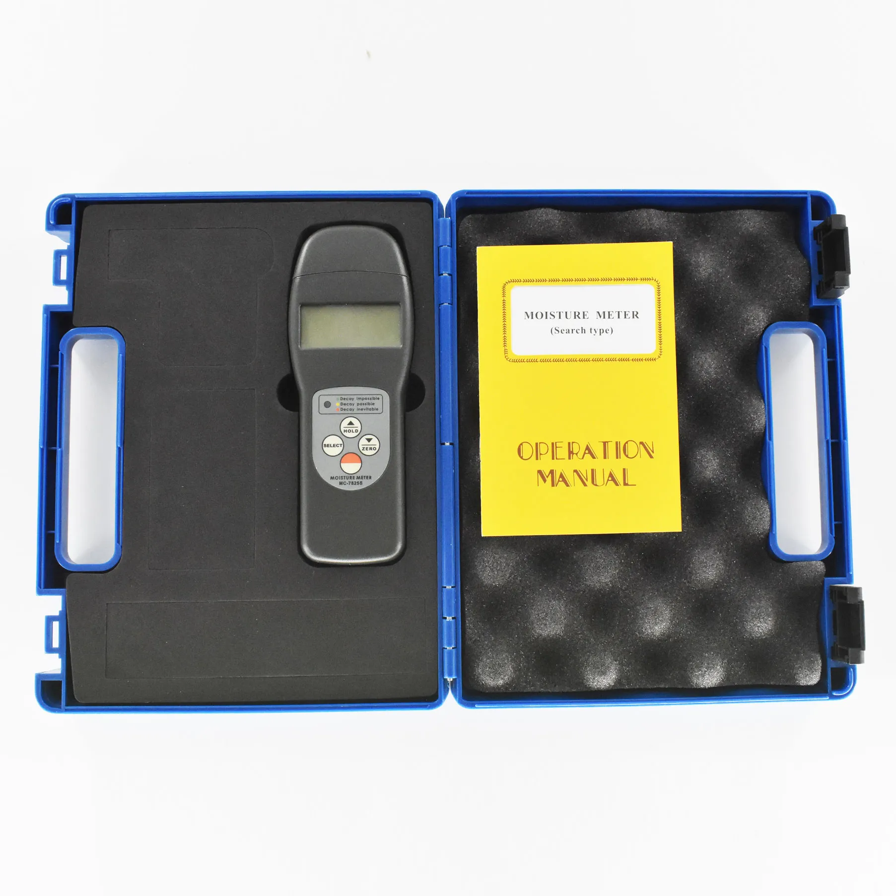 Wholesale Digital Wood Fiber Soil Fiberglass Moisture Meter Tester MC 7825S Search Type, Non