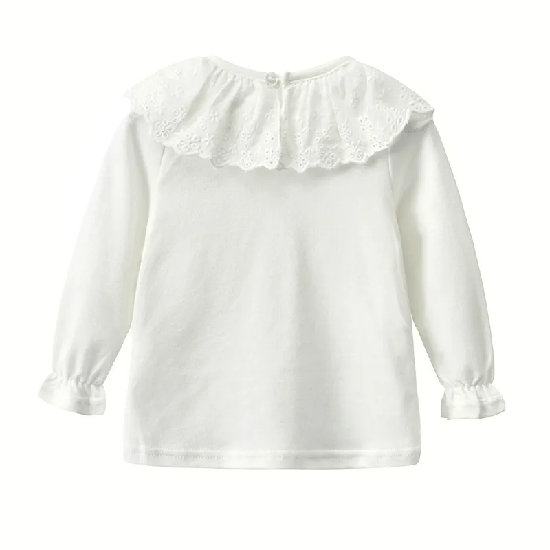 Douuod Kids ruffled-sleeves cotton blouse - White