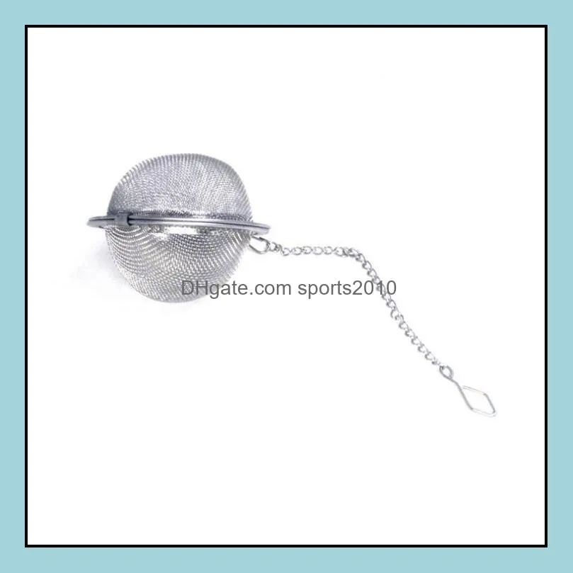 DHL FEDEX Best Price 200pcs/lot Stainless Steel Tea Pot Infuser Sphere Mesh Strainer Ball 5.5cm Free shipping LX1508