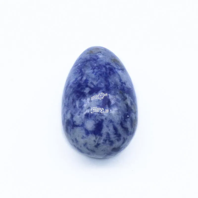 20mm * 30mm Egg Shaped Stone Natural Healing Crystal Mascot Massage Tillbehör Minerale Gemstone Reiki Heminredning