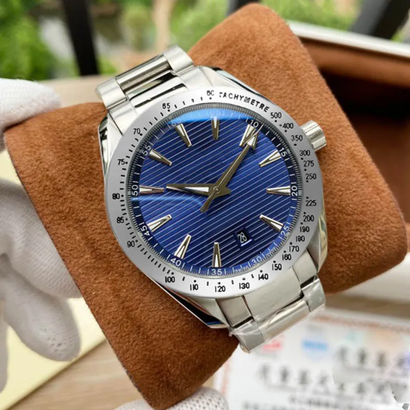 NOWOŚĆ luksusowych mechanicznych mężczyzn Watch 8500 Automatyczne gents zegarki James 007 Specter Men Dress Designer Watch Męskie prezenty na rękę Relo316y