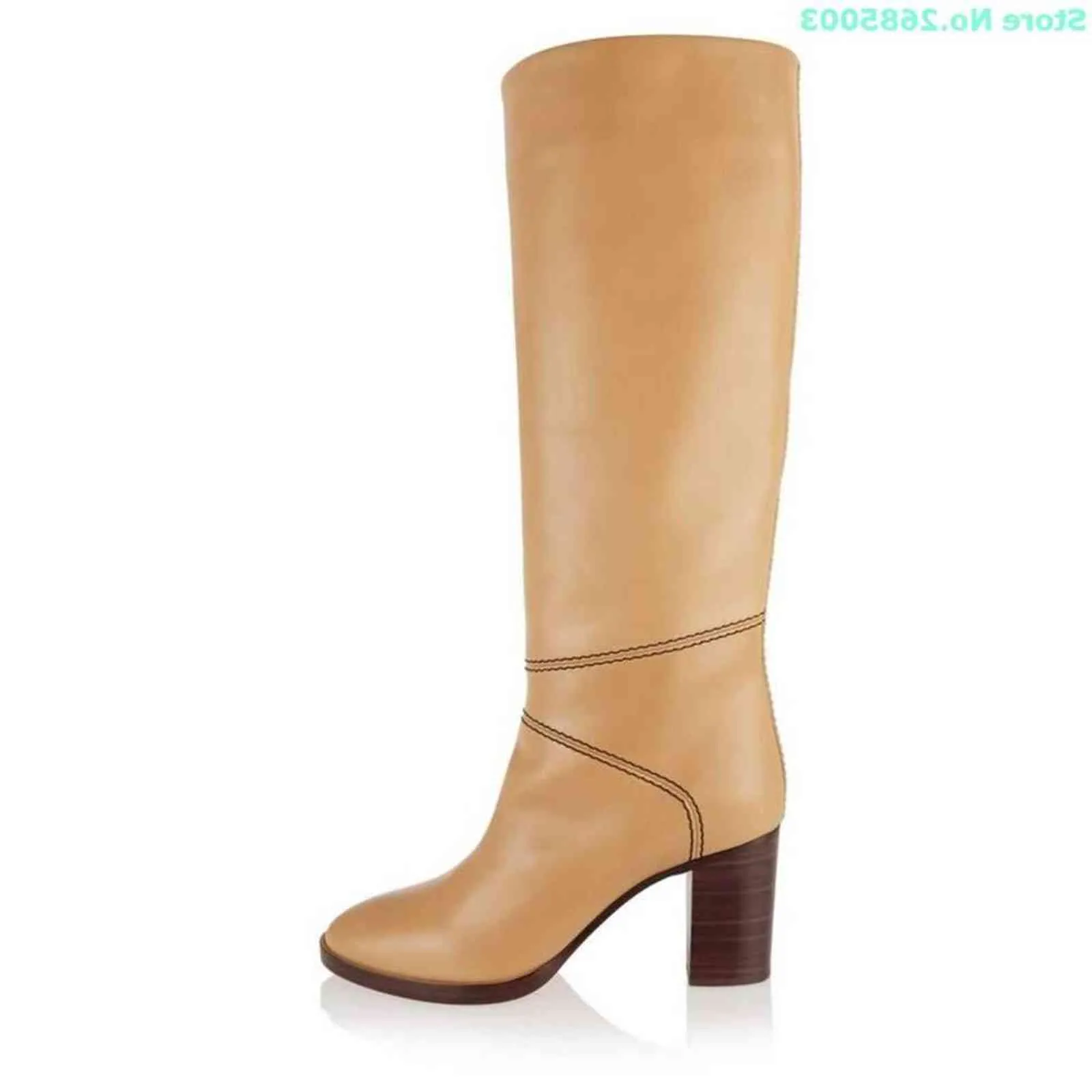 通常デザイン 固体革の分厚いヒールブーツ尖ったつま先の膝の上のハイスリップが簡潔な女性の冬のパーティードレスシューズ ハンドメイド Parkdance Co Uk 通常デザイン 固体革の分厚いヒールブーツ尖ったつま先の膝の上のハイスリップが簡潔な女性の冬のパーティードレスシューズ ハンドメイド Parkdance Co Uk