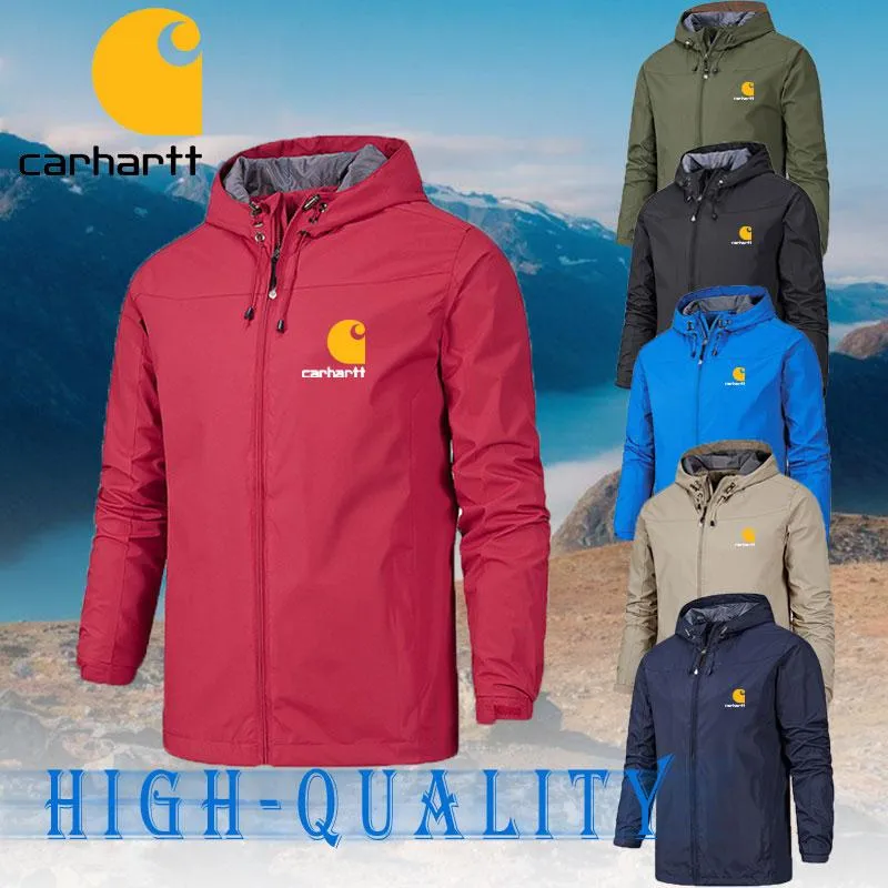 Heren Jassen Mode Athletic Wear Trend Waterdicht Winddicht Ademend Jas Outdoor Sportkleding Mountainhiking Softshell Coat