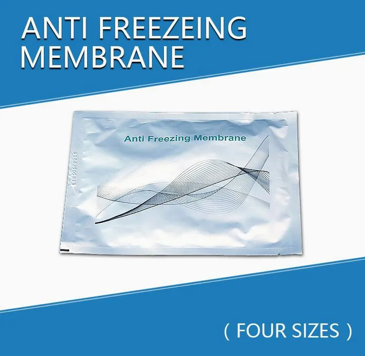 Membrana antigelo Cryo Crioterapia Antigelo Vendita all'ingrosso 100 pezzi Membrane congelamento grasso Pad0131