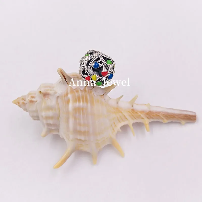 Authentic jewelry making kit Sterling Sier small Beads toie storie Land Charm mens bangles Fits European Style Bracelets & Necklac_voghion.com