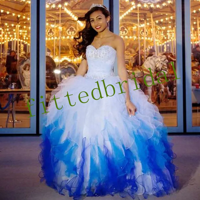 Kristal Boncuklu Balo Eşyası Quinceanera Bolero Ceket Straplez Corset Tatlı 16 Prom Tül Tül Resmi Prenses Pageant Elbiseleri 328 328