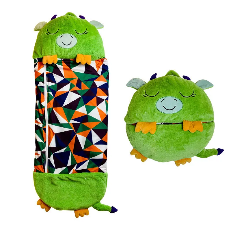 Plush Toys Happy Nappers Sleeping Bag Childrens Cartoon And Cute