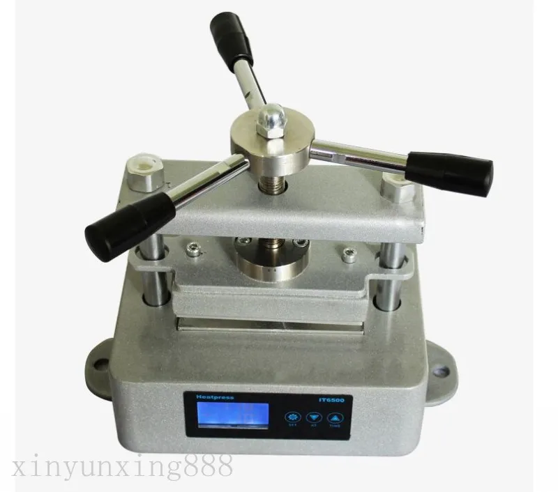 Mini Rosin Press Duel Piastre riscaldate 2,4 "x 4,7" Pressa manuale per colofonia