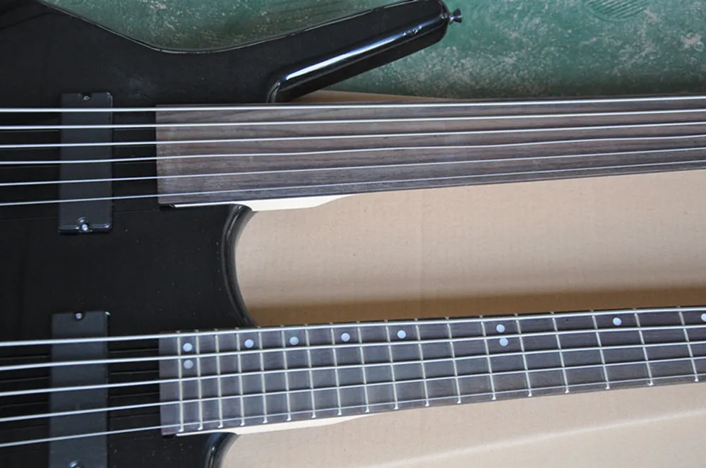 実奏可能品 W-NECK ダブルネック ギター&ベース メーカー詳細不明 実奏可能品 W-NECK ダブルネック ギター&ベース メーカー詳細
