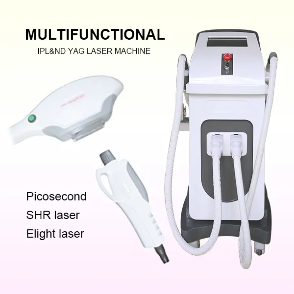 Prix ​​usine Vertical IPL Laser Doublement sans douleur 4 longueurs d'onde Tatouage Supprimer Pico Beauty Machine