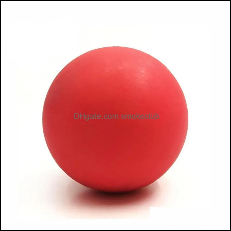 TPE Lacrosse Relieve Gym Trigger Point Massage Ball Training Fascia Hockey Ball massage ball 1254 Z2