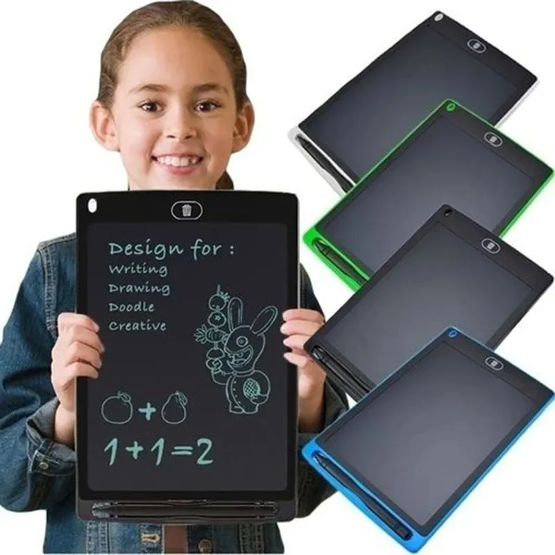 8.5インチLCDの描画タブレットライティングボード黒板手書きパッド子供用紙の贈り物の紙のないペンとペンのペンが付いているメモ