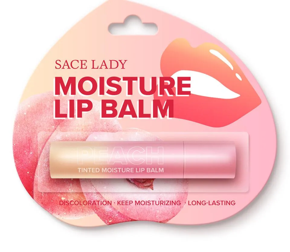 Color-changing lip balm moisturizes and reduces lip lines