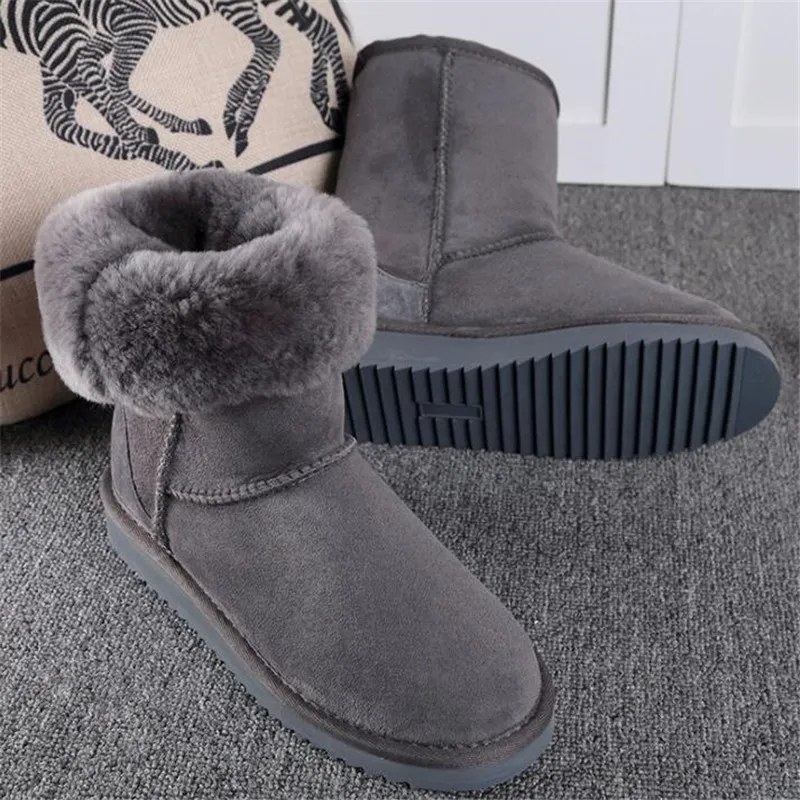 2021 뜨거운 판매 브랜드 뉴 오스트레일리아 고전적인 따뜻한 눈 부츠 미국 GS 여성용 Dddle Tubeni US4-12 소녀 소년 신발