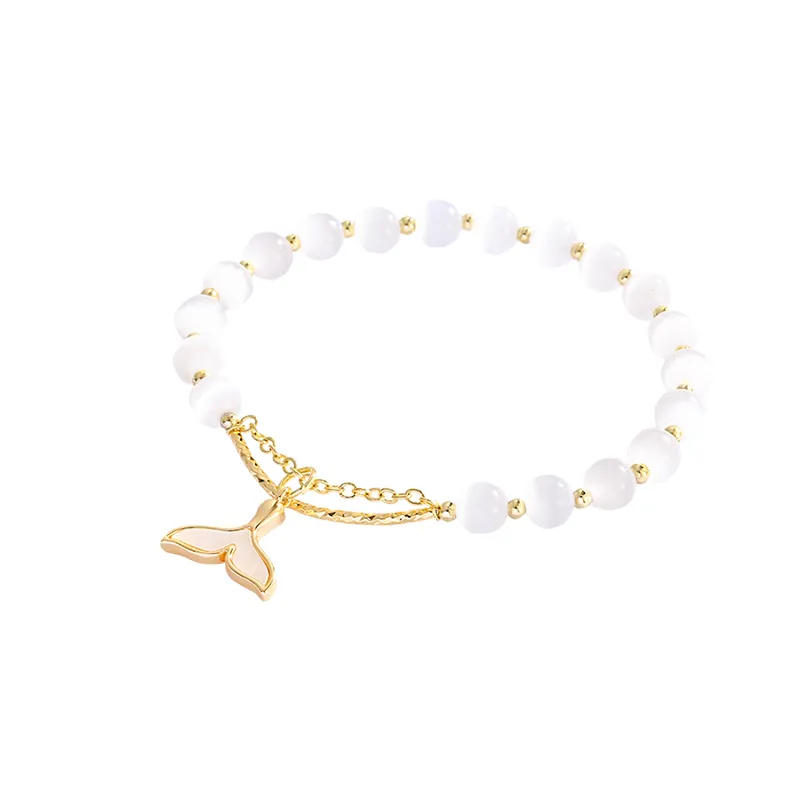pour les filles Bracelet en queue de poisson Design d'intérêt spécial Opal Summer 2021nouveaux bracelets de style Mori