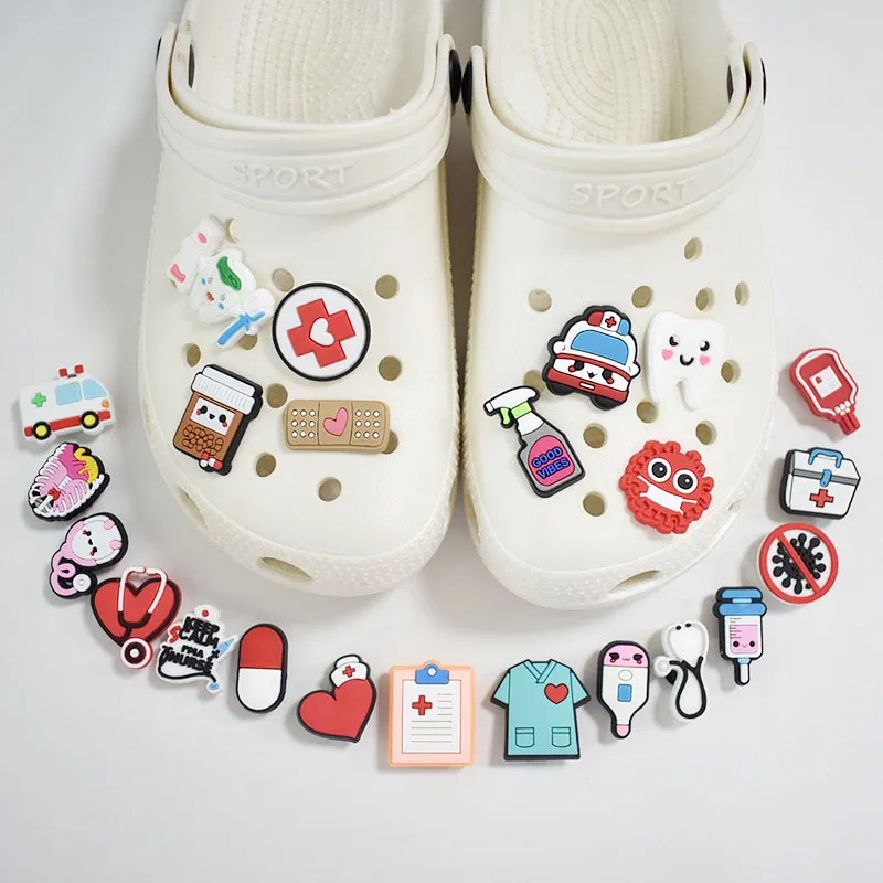 Charming Medical Croc Charms For Shoe Charms Wholesale, Clogs, Bracelets,  Wristbands, And Buttons Perfect Birthday Gift For Children From  Lightingtop, $0.11