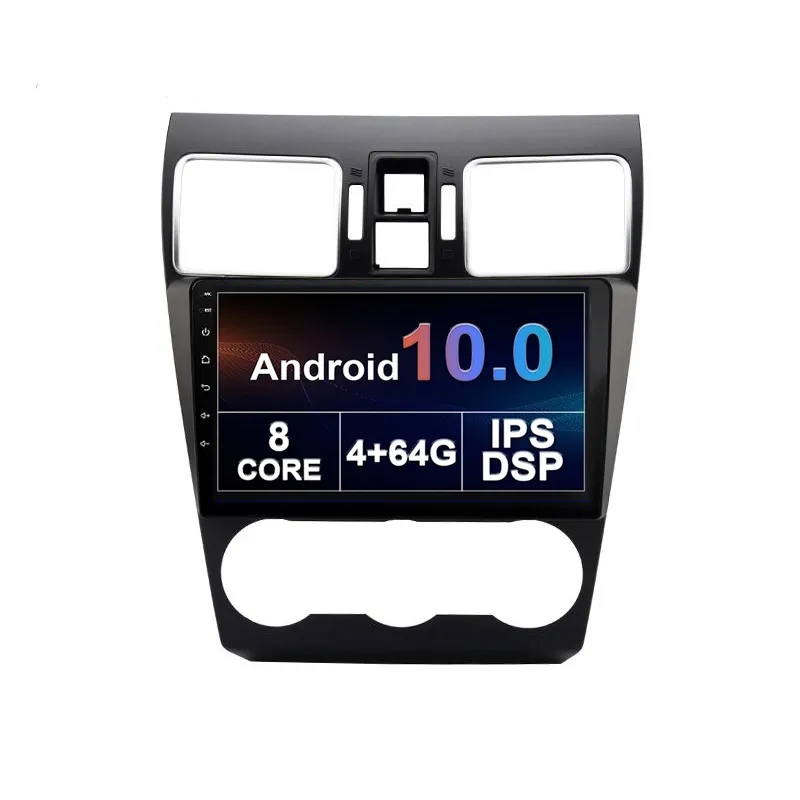 Bil DVD-spelare WiFi för Subaru Forester 2012-2015 Radio Ny produkt Indash med flyttbar panelstöd CarPlay TPMS DVR OBD II Bakre kamera