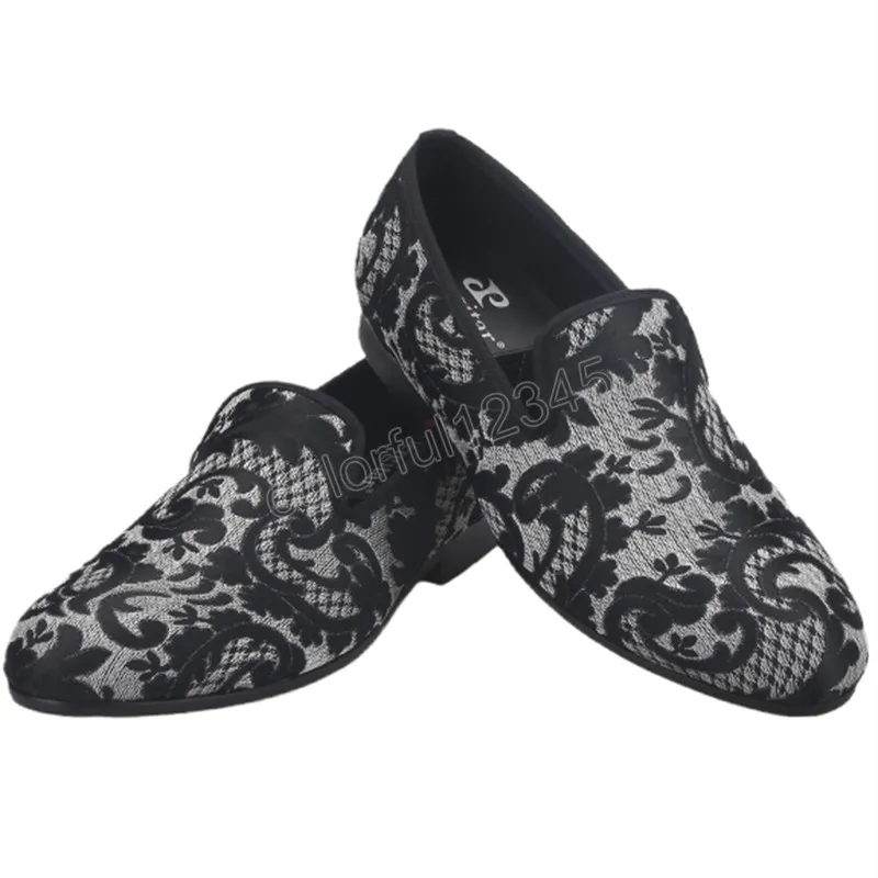 Handgemaakte Moccasin Jurk Schoenen Heren Loafers Britse klassieke stijl Mannelijke rokende slippers plus size