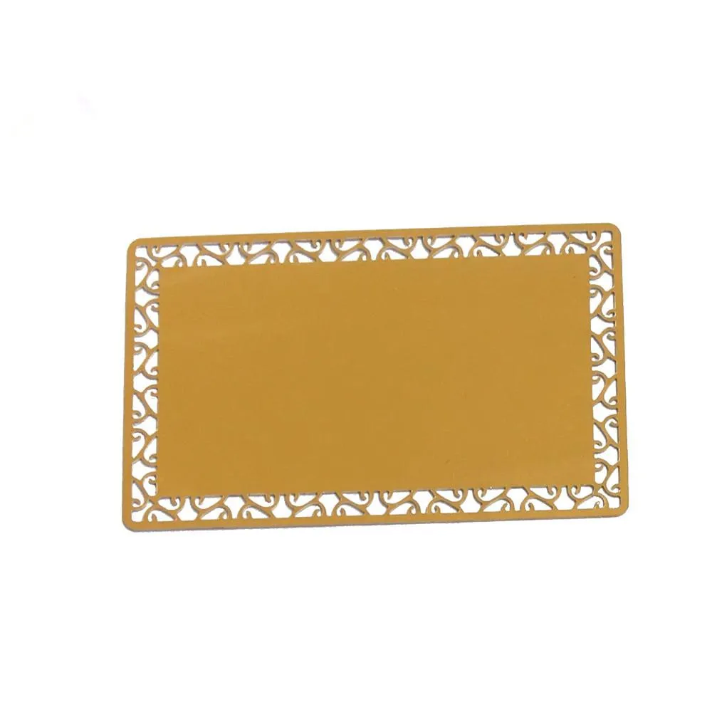 Wholesale Premium Metal Stamping Business Cards For Sublimation