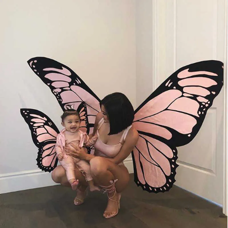 Christmas Halloween Family matching outfits cosplay clothes Costumes party wear wings Wholesale clothes Y0903