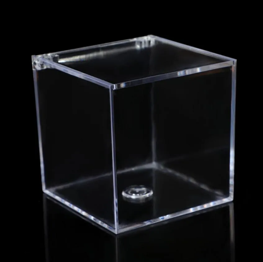 Klare Acrylbox Mit Deckel, Behälter, Geschenkpapier, Süßigkeiten, Pille ...