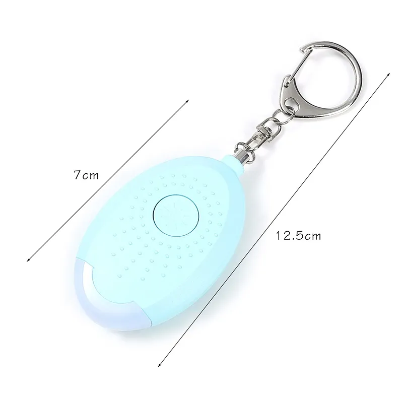 130db Egg Shape Self Defense Alarm Girls Women Kids old men Security Protect Personal Safety Scream Loud Keychain
