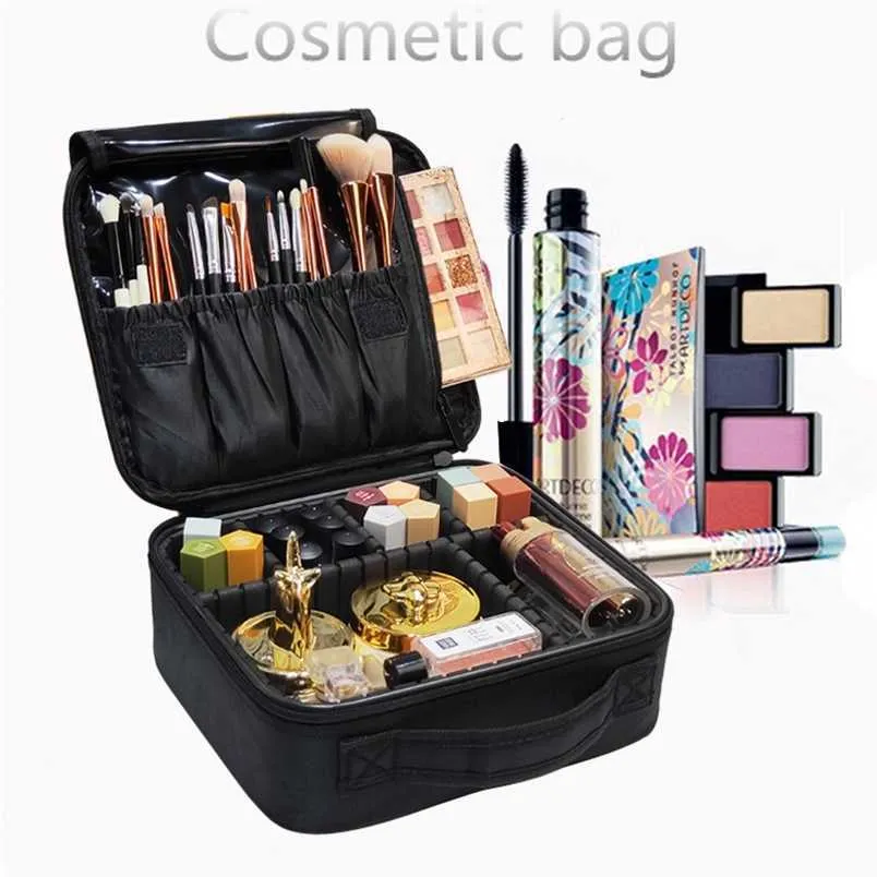 Beauty Women Case Professional Cosmetic Brush Makeup Bag Travel Necessary Waterproof Cosmetic Bag 202211