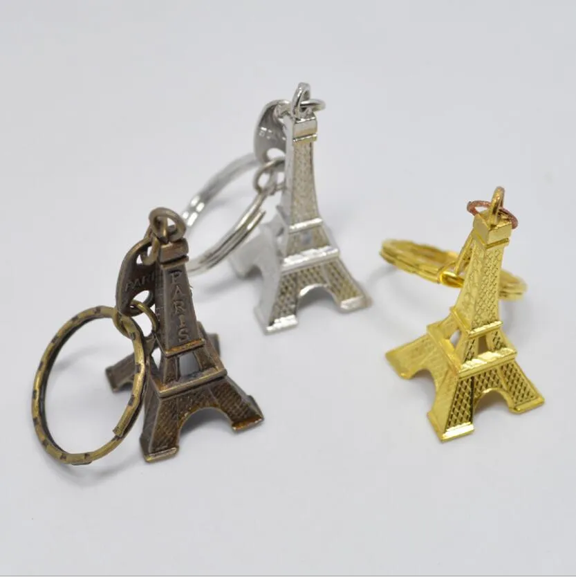 Brand new Promotional gift keychain for the small tower of Paris DMKR159 mix order Key Rings