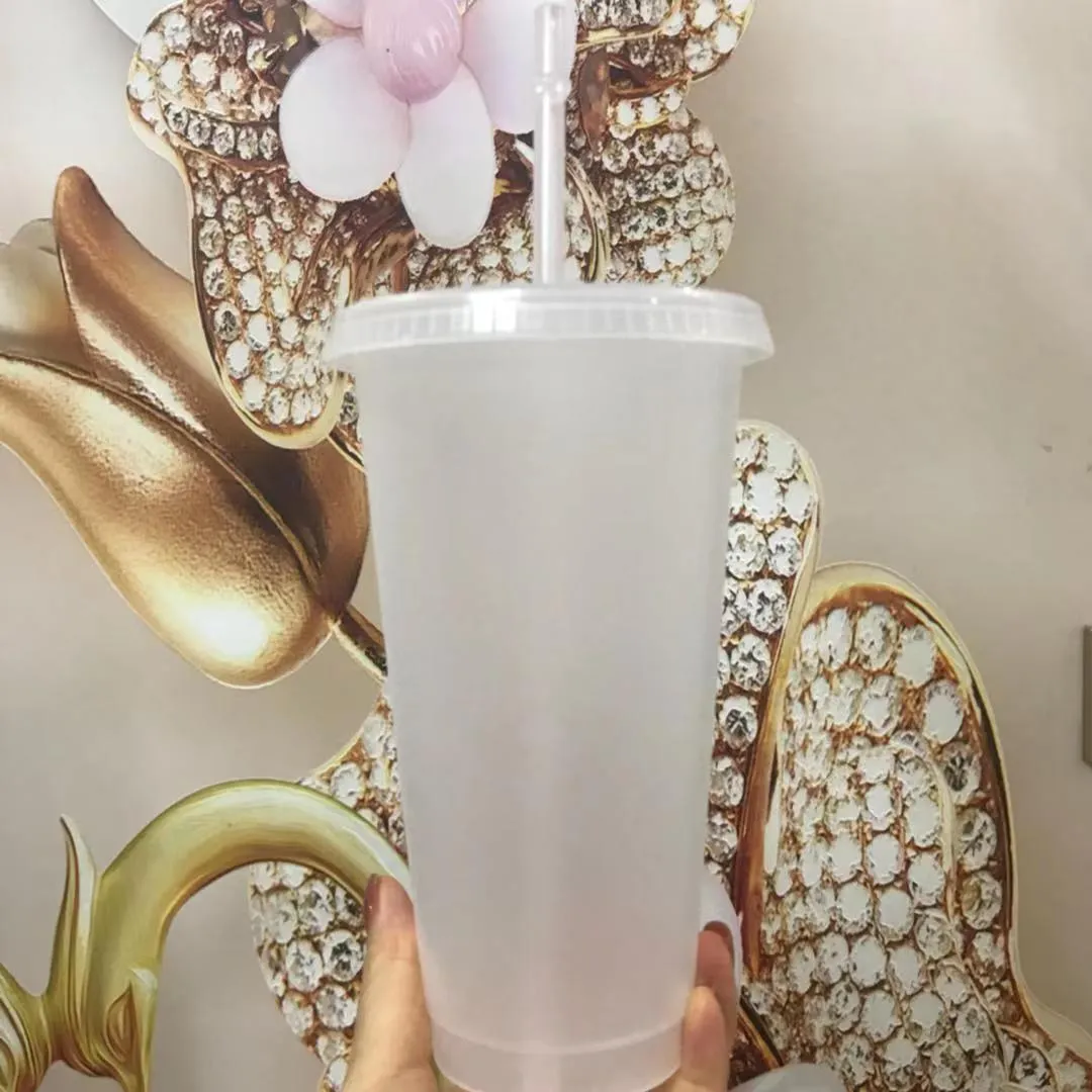 24 унции молочный чай соломенная богиня чашка подарок кружка натуральный прозрачный чашка матовый сок, напиток, пивная стекло, 50 DHL доставка.