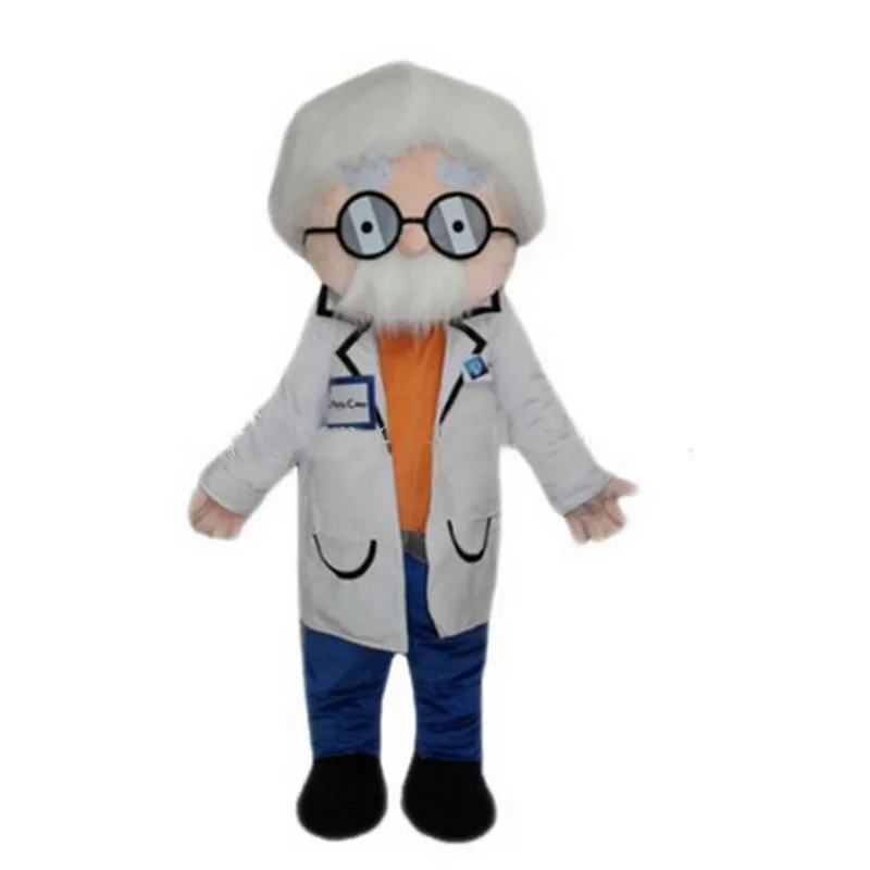 Halloween professor maskot kostym anpassning tecknad anime tema karaktär jul fancy party dress carnival unisex vuxna outfit