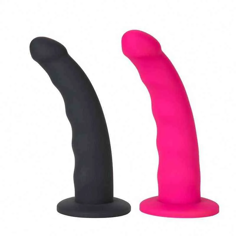 NXY Dildos Oem Factory Original Realistic Artificial Rubber Penis Big Soft Plastic Dildo Female Adult Sex Toy Strap on 0105