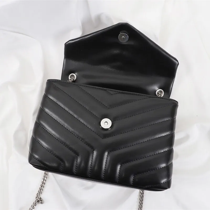 Designer luxury handbags real leather women's bag designer women's shoulder bag fashion Flap bag long chain messenger bags