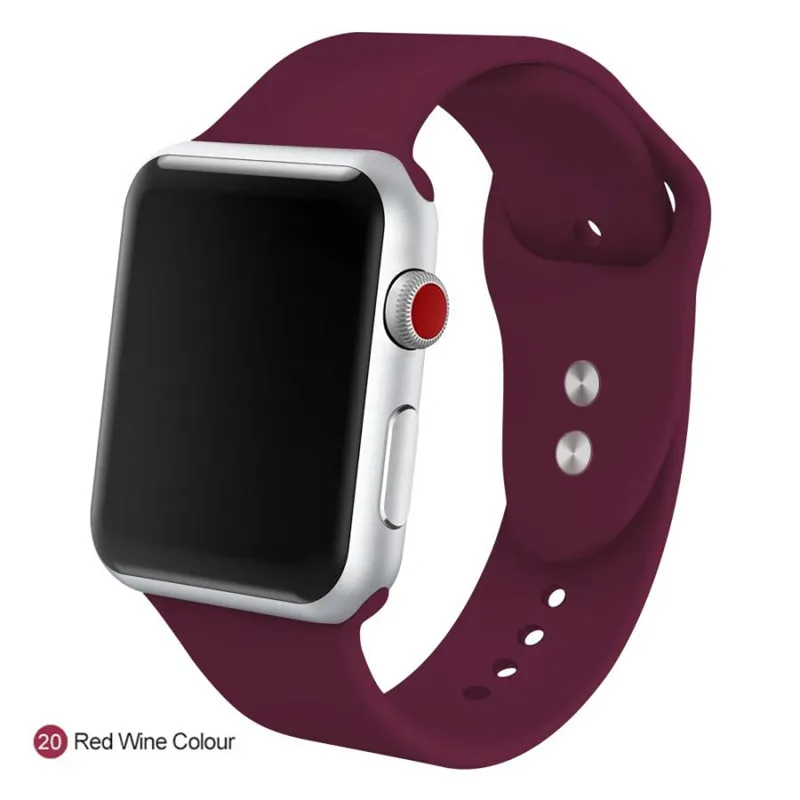 Yeni Hemşire Silikon Sapanlar Smartwatch Pin Bilezik Apple Watch Band Için 38mm 42mm 44mm 40mm Silikon IWatch Serisi 3 4 5 6 SE 2 7 Aksesuarları