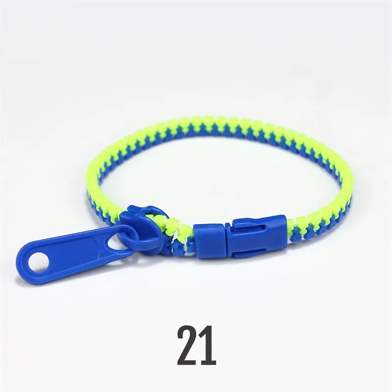 Zipper Bracelet Anti Stress Toy for Kids Party 19cm 5mm Width Autism Hand Sensory Stress Reliever Toys