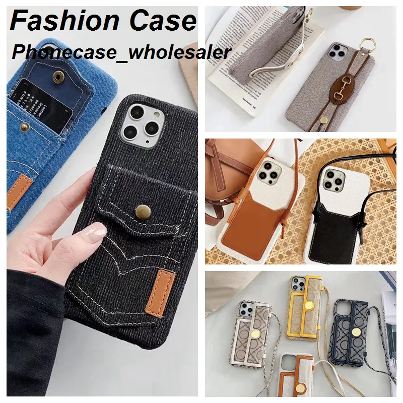 Handbag Wallet Designer Phone Cases for iphone 13 12 11 Pro Max case 12P 11P XR XSMax 7P 8P 7 8 with Box Packing