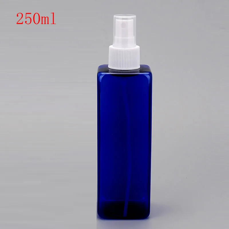 250ml-square-bue-bottle-with-spray