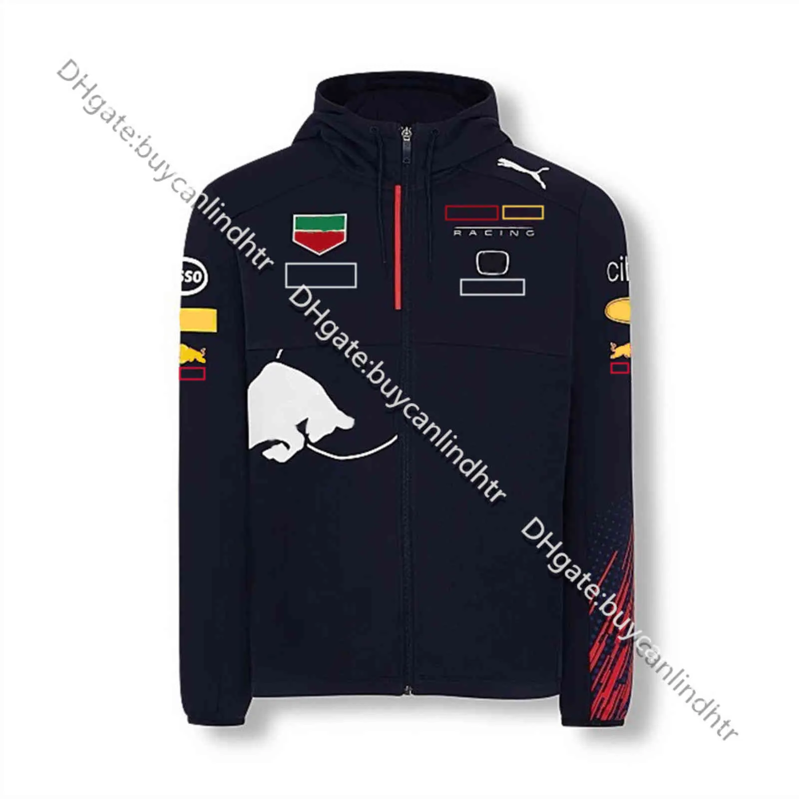 F1 Jacka 2021 Style Car Sweater Racing Suit Team Commemorative Plus Size Sportswear Formel 1 Skräddarsy DFIV